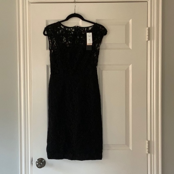 Banana Republic black lace dress - Picture 2 of 5